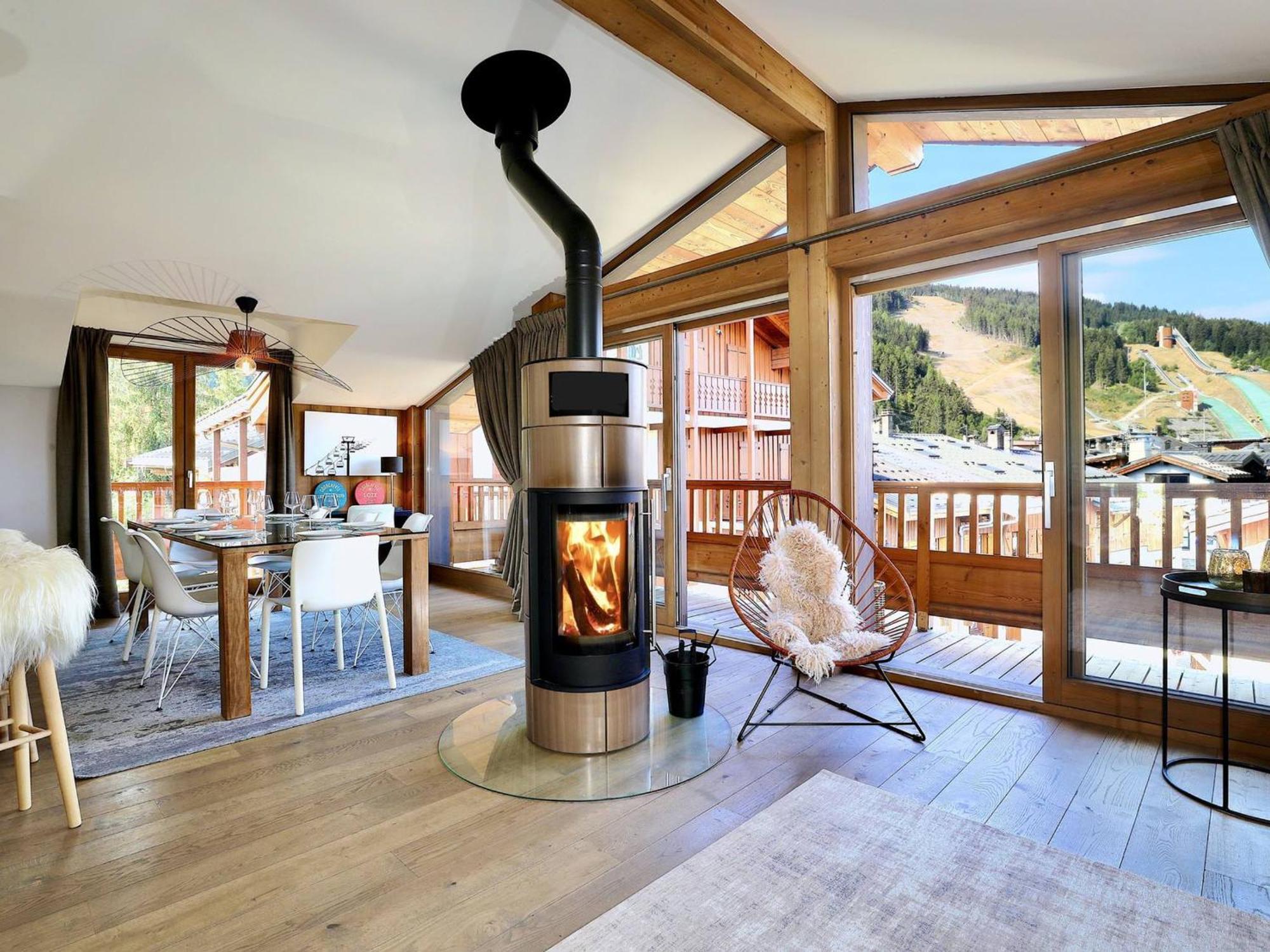 Willa Chalet De Luxe Au Coeur De Courchevel Le Praz Avec Sauna Et Acces Direct Aux 3 Vallees - Fr-1-575-149 Zewnętrze zdjęcie